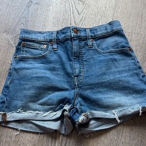 Madewell Classic Blue Jean Shorts